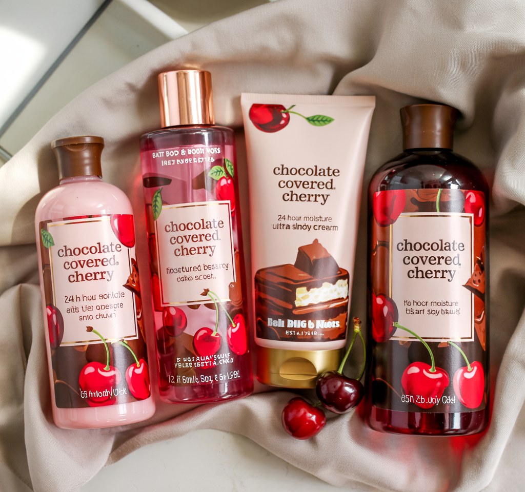 Chocolate Covered Cherry Body Care Set Skincare Routine Ideas