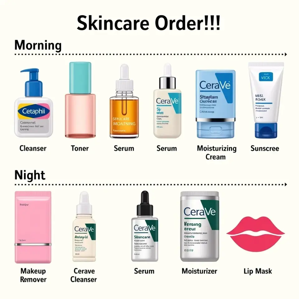 My Simple Night Skincare Routine for Glowing Skin (Affordable Products)