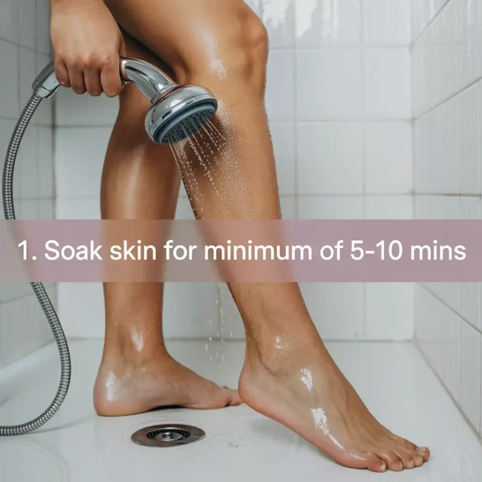My Mixsoon Bean Essence before & after - skin feels so much softer now