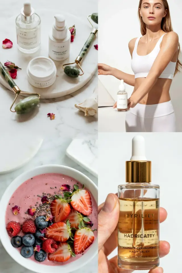 Skincare Vision Board Ideas for Glowing Skin 2024 | Healthy Aesthetic