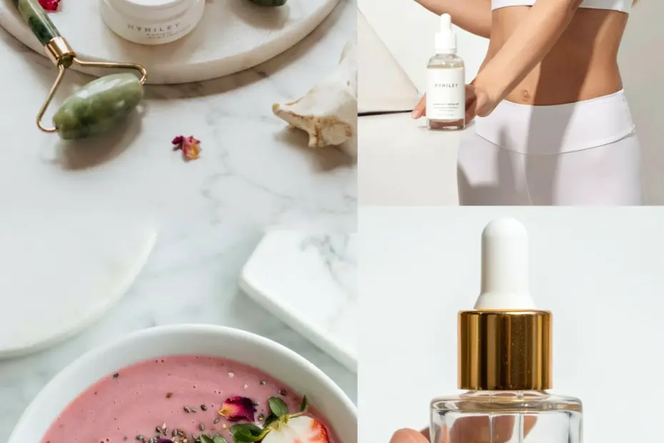 Skincare Vision Board Ideas for Glowing Skin 2024 | Healthy Aesthetic