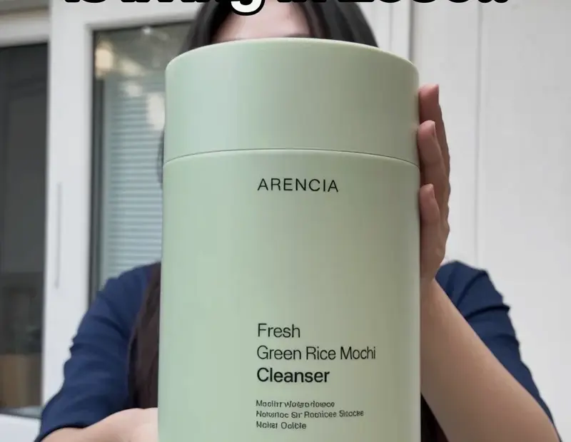 Rice Mochi Cleanser from Arencia Looks Like It's From 2050